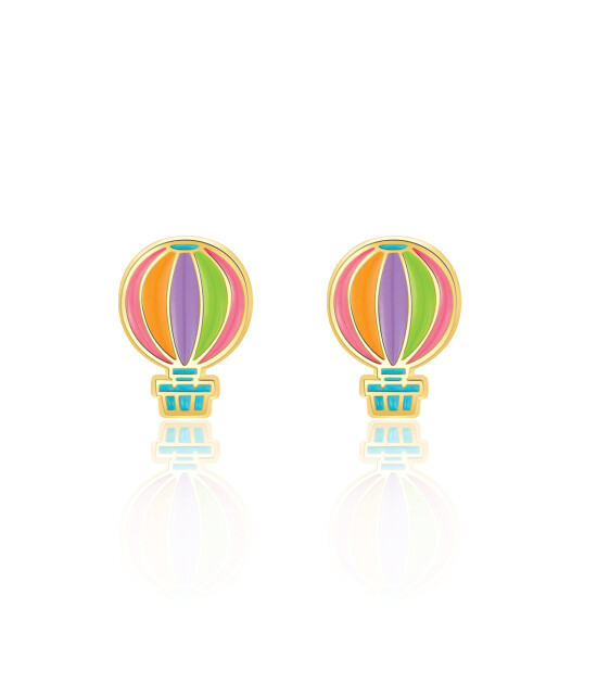 Girl Nation Cutie Küpe // Hot Air Balloon