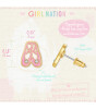 Girl Nation Cutie Küpe // Ballet Slippers