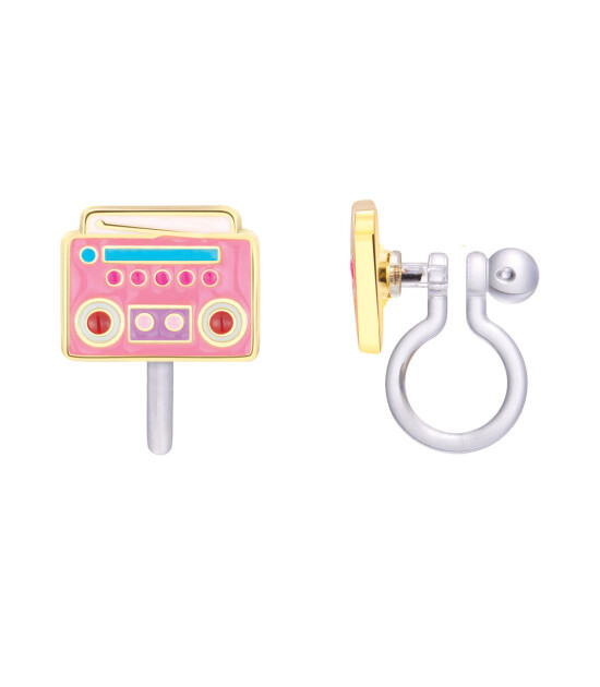 Girl Nation Clip On Klipsli Küpe // Boom Box Beats
