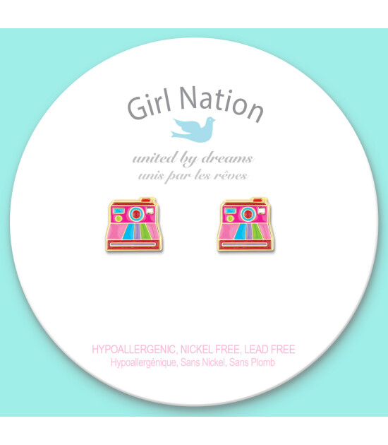 Girl Nation Cutie K&uuml;pe // Retro Camera