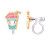 Girl Nation Clip On Klipsli Küpe // Bunny Mermaid