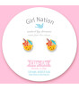 Girl Nation Clip On Klipsli Küpe // Pinita Colada