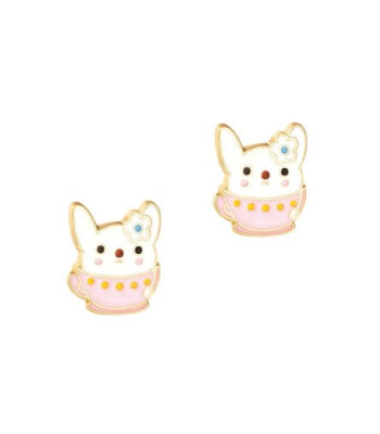 Girl Nation Cutie Studs Küpe // Bunny Tea Time
