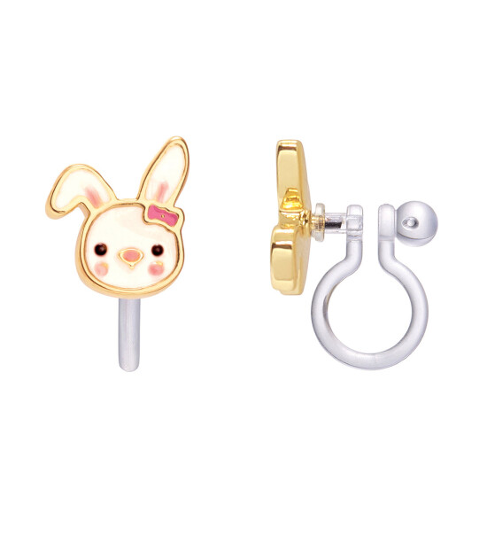 Girl Nation Clip On Klipsli Küpe // Bouncy Bunny