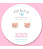 Girl Nation Clip On Klipsli K&uuml;pe //&nbsp;Precious Pig