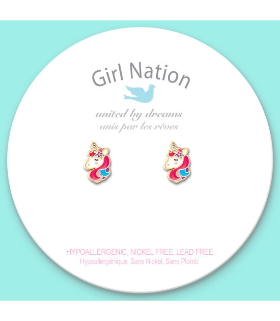 Girl Nation Cutie Küpe // Unicorn Dreams