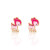 Girl Nation Cutie Küpe // Little Pink Flower