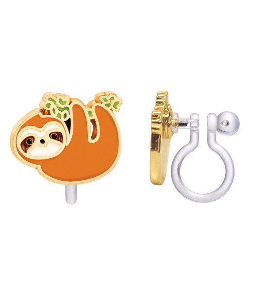 Girl Nation Clip On Klipsli Küpe // Playful Sloth