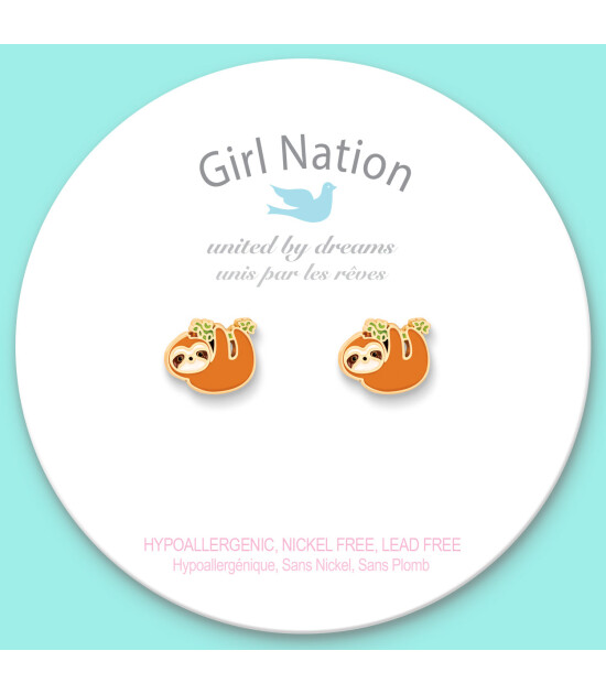 Girl Nation Cutie K&uuml;pe // Playful Sloth