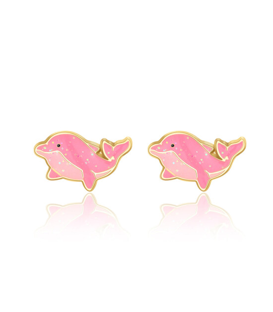 Girl Nation Cutie Küpe // Dazzling Dolphin