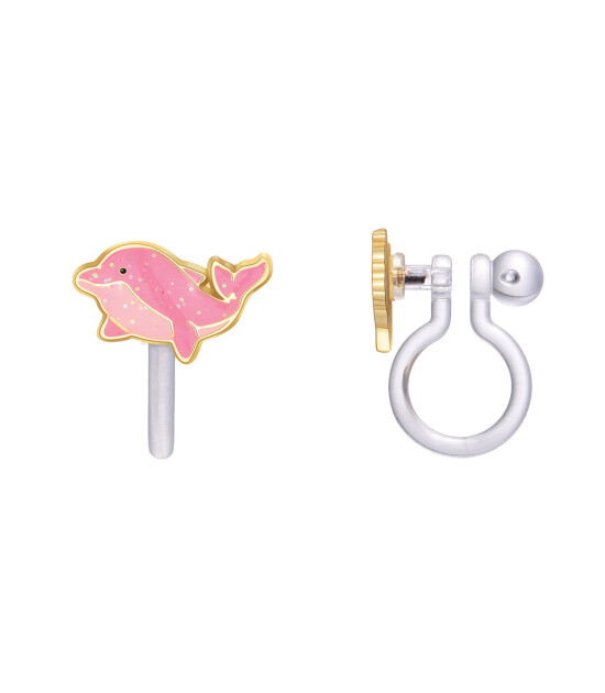 Girl Nation Clip On Klipsli Küpe // Dazzling Dolphin