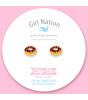 Girl Nation Clip On Klipsli K&uuml;pe //&nbsp;Yummy Donut