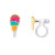 Girl Nation Clip On Klipsli Küpe // Bunny Mermaid