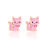 Girl Nation Cutie Küpe // Little Pink Flower