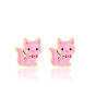 Girl Nation Cutie Küpe // Kitty Pink