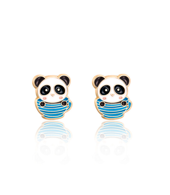 Girl Nation Cutie Küpe // Panda Teacup