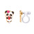 Girl Nation Clip On Klipsli Küpe // Bunny Mermaid