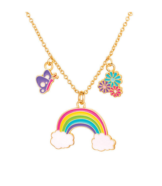 Girl Nation Charming Whimsy Kolye // Cloud Luvs Rainbow