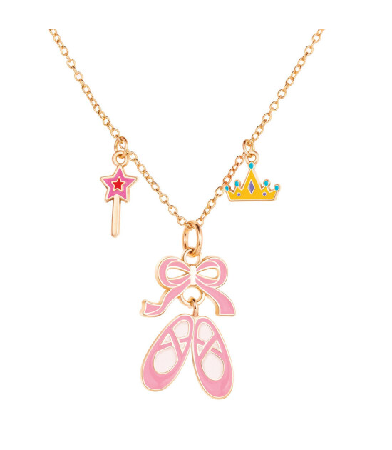 Girl Nation Charming Whimsy Kolye // Ballet Shoes
