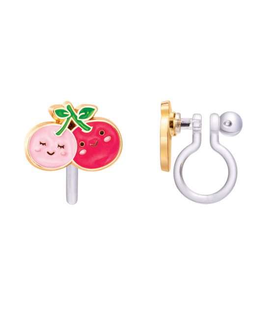 Girl Nation Clip On Klipsli Küpe // I Cherry-ish You