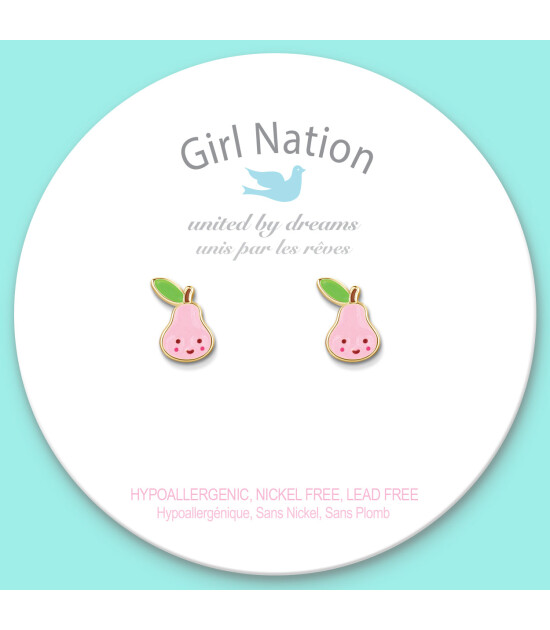 Girl Nation Cutie K&uuml;pe // Pink Pear