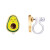 Girl Nation Clip On Klipsli Küpe // Bunny Mermaid