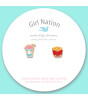 Girl Nation The Perfect Pair Cutie Küpe // Sweet & Salty