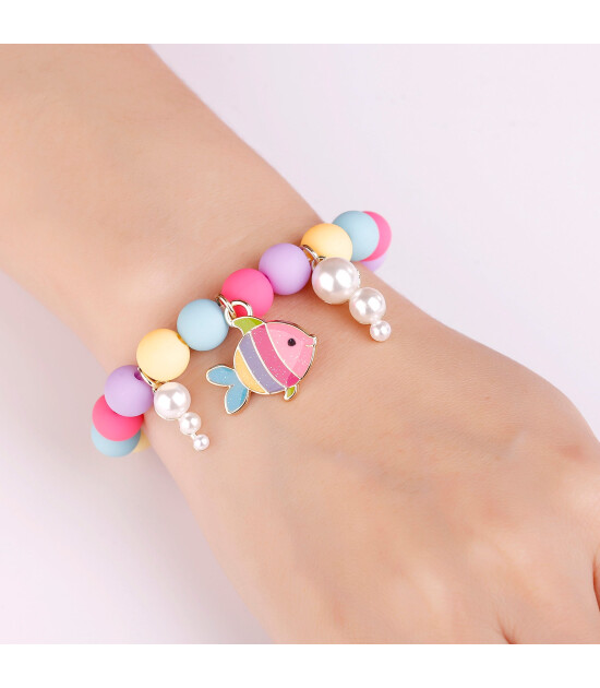 Girl Nation Charming Whimsy Bileklik // Rainbow Fish