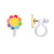 Girl Nation Clip On Klipsli Küpe // Bunny Mermaid