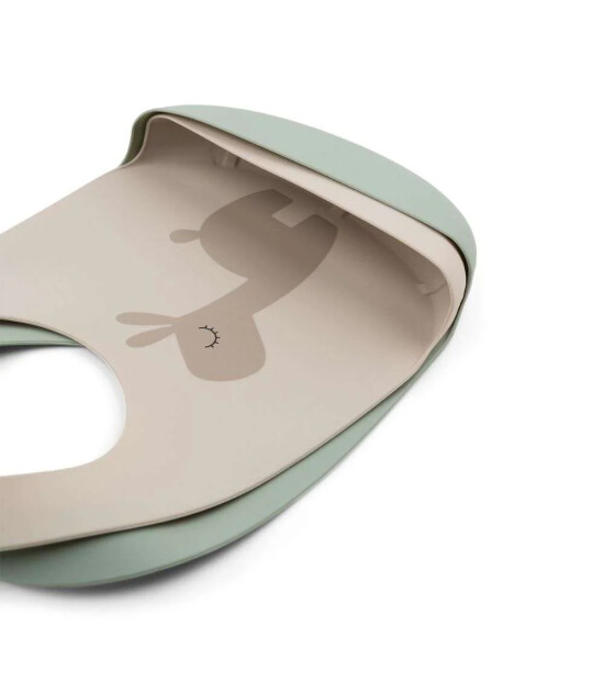 Done by Deer Silikon Mama &Ouml;nl&uuml;ğ&uuml; Set (2 Adet) // Lalee - Bej & Yeşil