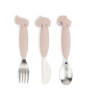 Done by Deer Paslanmaz &Ccedil;elik &Ccedil;atal Kaşık Bı&ccedil;ak Seti // Deer Friends - Pembe