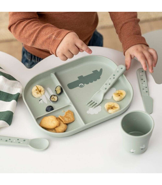 Done by Deer Kaymaz B&ouml;lmeli Tabak //  Croco - Yeşil