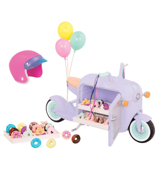 Glitter Girls Donut Satış Scooterı