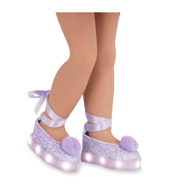 Glitter Girls Işıklı Ayakkabı // Lace Up & Twinkle