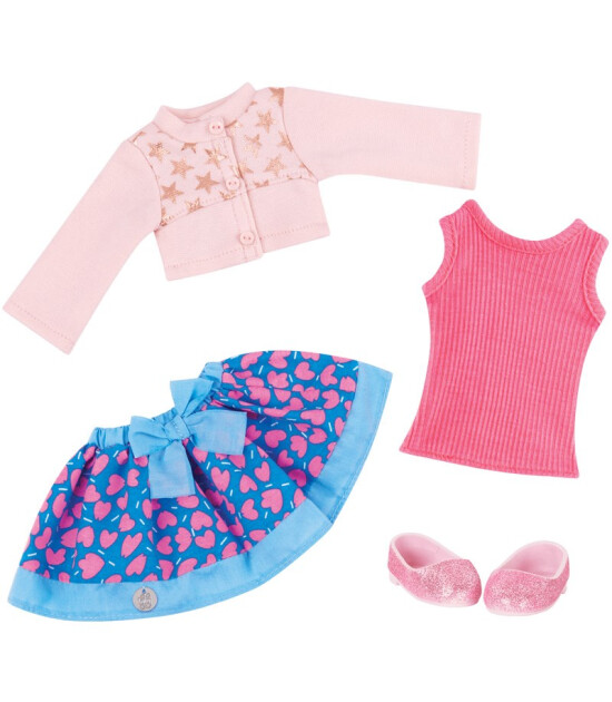 Glitter Girls Oyuncak Bebek Kıyafet Seti // Cardigan & Skirt