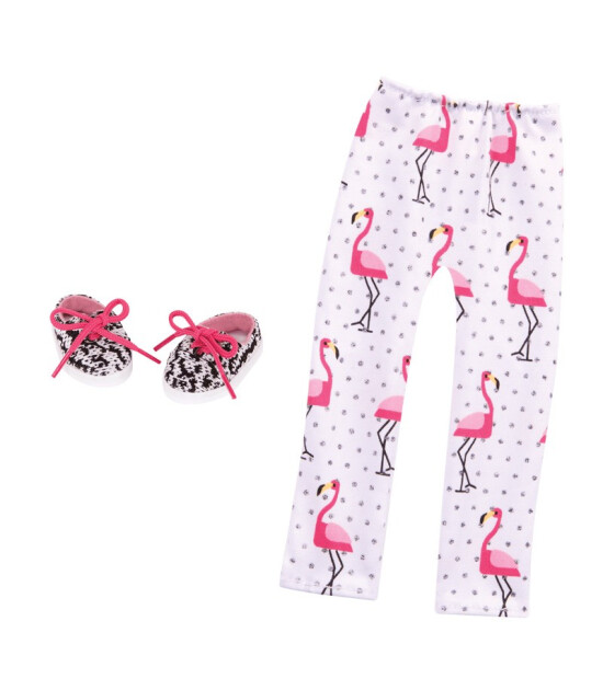 Glitter Girls Oyuncak Bebek Kıyafet Seti // Flamingo Glow