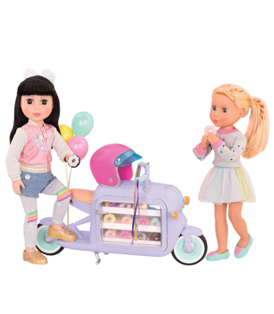 Glitter Girls Donut Satış Scooterı