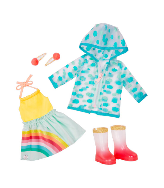 Glitter Girls Oyuncak Bebek Kıyafet Seti // Deluxe Smile! Rain Or Shine