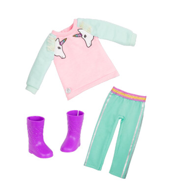 Glitter Girls Oyuncak Bebek Kıyafet Seti // Unicorn Dreaming