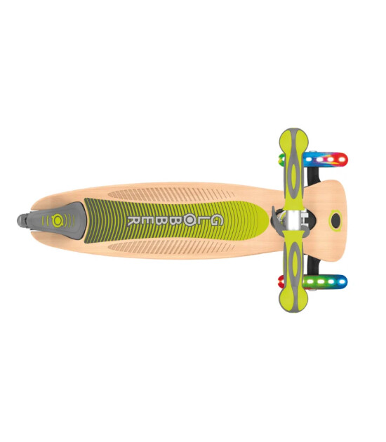 Globber Primo Wood Katlanabilir Scooter - Yeşil