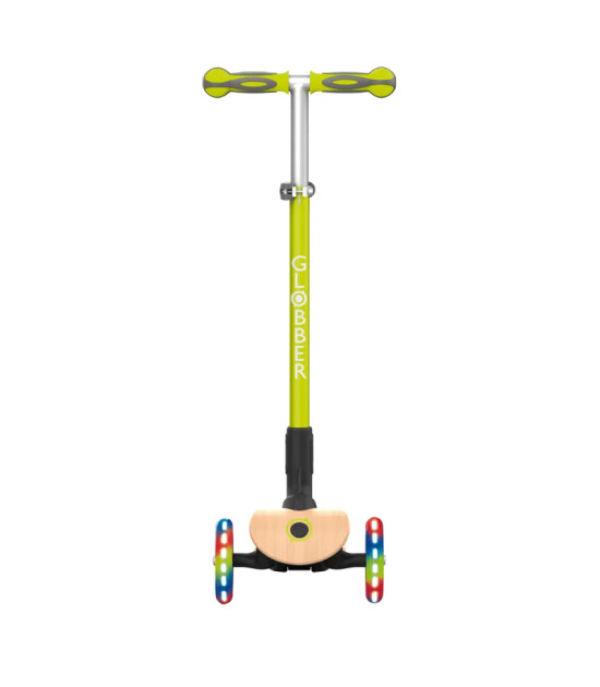 Globber Primo Wood Katlanabilir Scooter - Yeşil