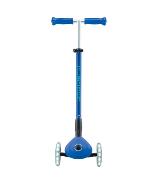 Globber Elite Deluxe Işıklı Scooter // Lacivert