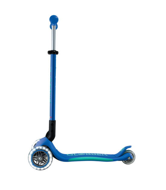 Globber Elite Deluxe Işıklı Scooter // Lacivert