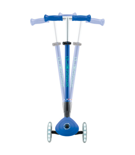 Globber Elite Deluxe Işıklı Scooter // Lacivert