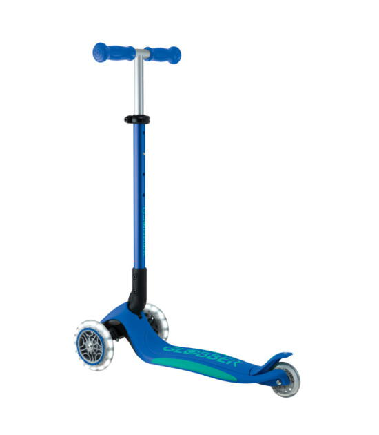 Globber Elite Deluxe Işıklı Scooter // Lacivert