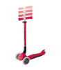 Globber Elite Deluxe Işıklı Scooter // Kırmızı