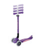 Globber Elite Deluxe Işıklı Scooter // Koyu Mor