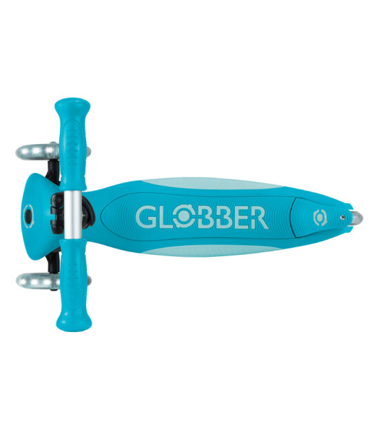 Globber Elite Deluxe Işıklı Scooter // Mavi
