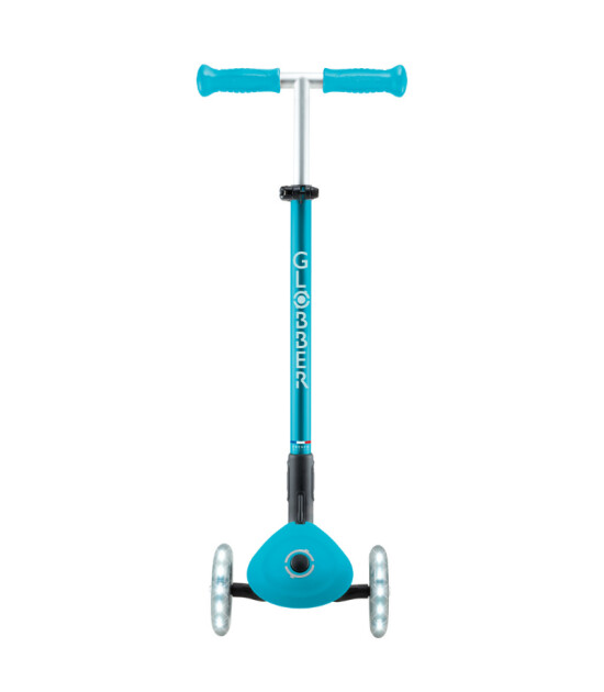 Globber Elite Deluxe Işıklı Scooter // Mavi