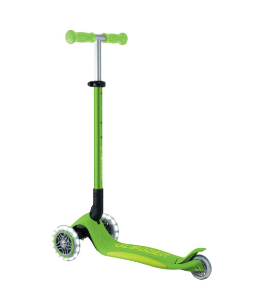 Globber Elite Deluxe Işıklı Scooter // Elma Yeşili